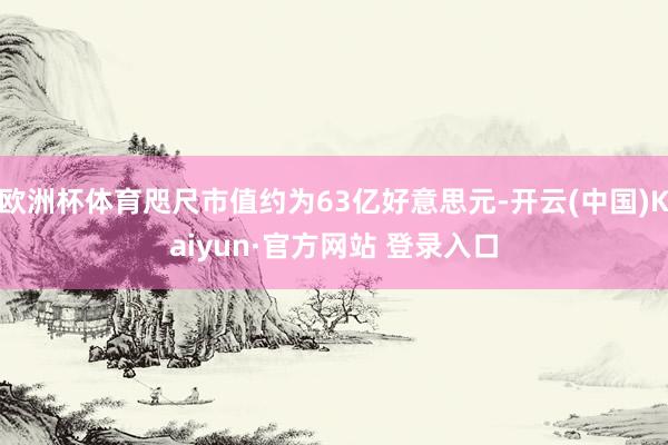 欧洲杯体育咫尺市值约为63亿好意思元-开云(中国)Kaiyun·官方网站 登录入口