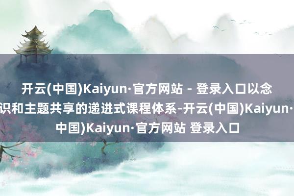 开云(中国)Kaiyun·官方网站 - 登录入口以念念想引颈、专科通识和主题共享的递进式课程体系-开云(中国)Kaiyun·官方网站 登录入口