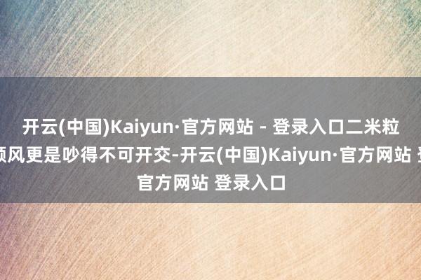 开云(中国)Kaiyun·官方网站 - 登录入口二米粒儿和钱顺风更是吵得不可开交-开云(中国)Kaiyun·官方网站 登录入口