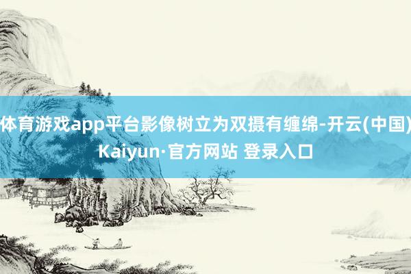 体育游戏app平台影像树立为双摄有缠绵-开云(中国)Kaiyun·官方网站 登录入口